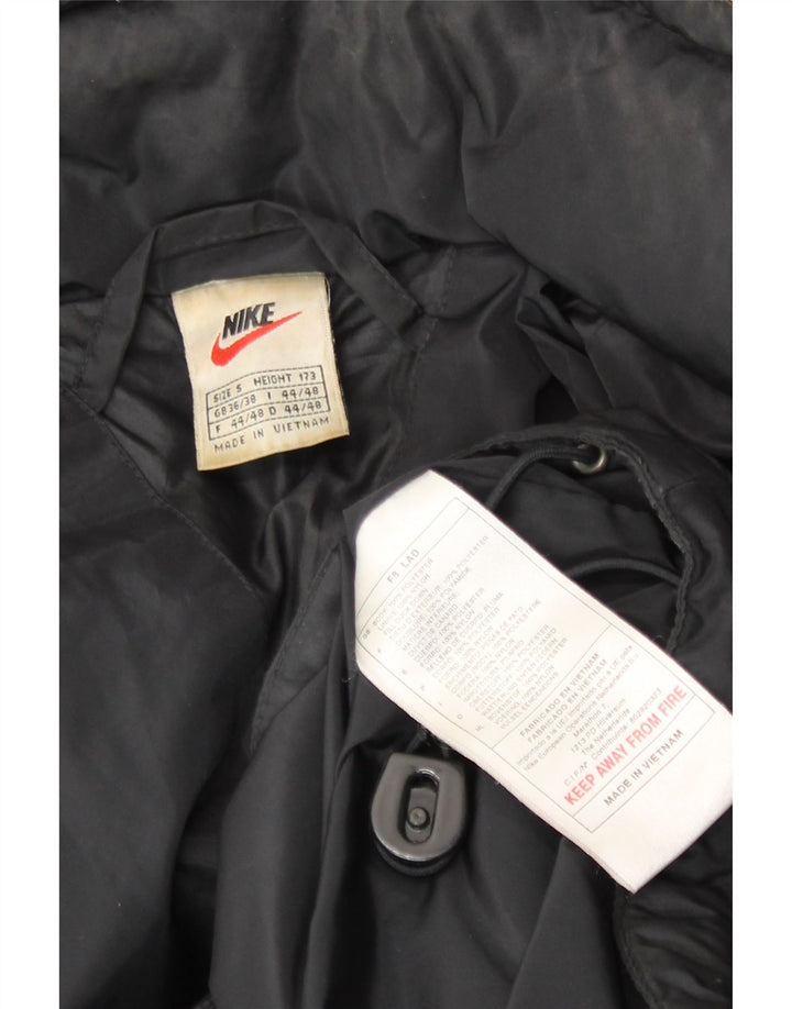 Ανδρικό μπουφάν Nike Graphic Loose Fit με επένδυση UK 36/38 Μικρό μαύρο πολυεστέρα