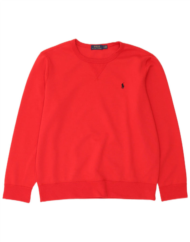 Ανδρικό φούτερ Polo Ralph Lauren Jumper μεγάλο κόκκινο πολυεστέρα