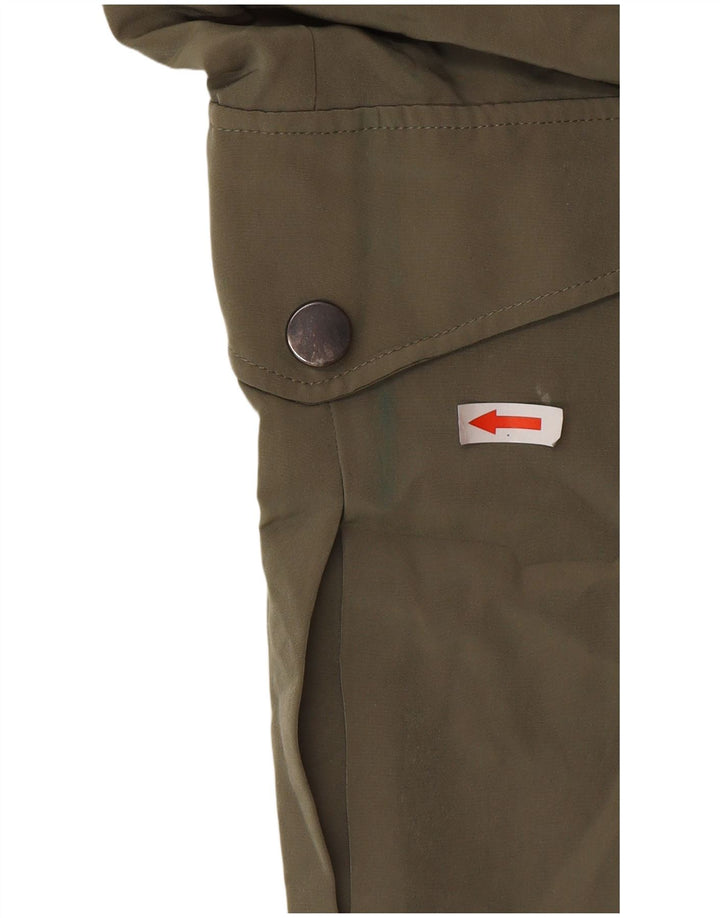Zara Womens Joggers Cargo Παντελόνι Small W28 L27 Khaki Polyester
