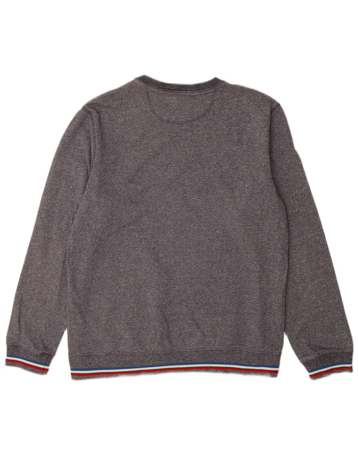 Ανδρικό φούτερ ADIDAS Jumper, Βαμβακερό, μεσαίο, μπλε ναυτικό