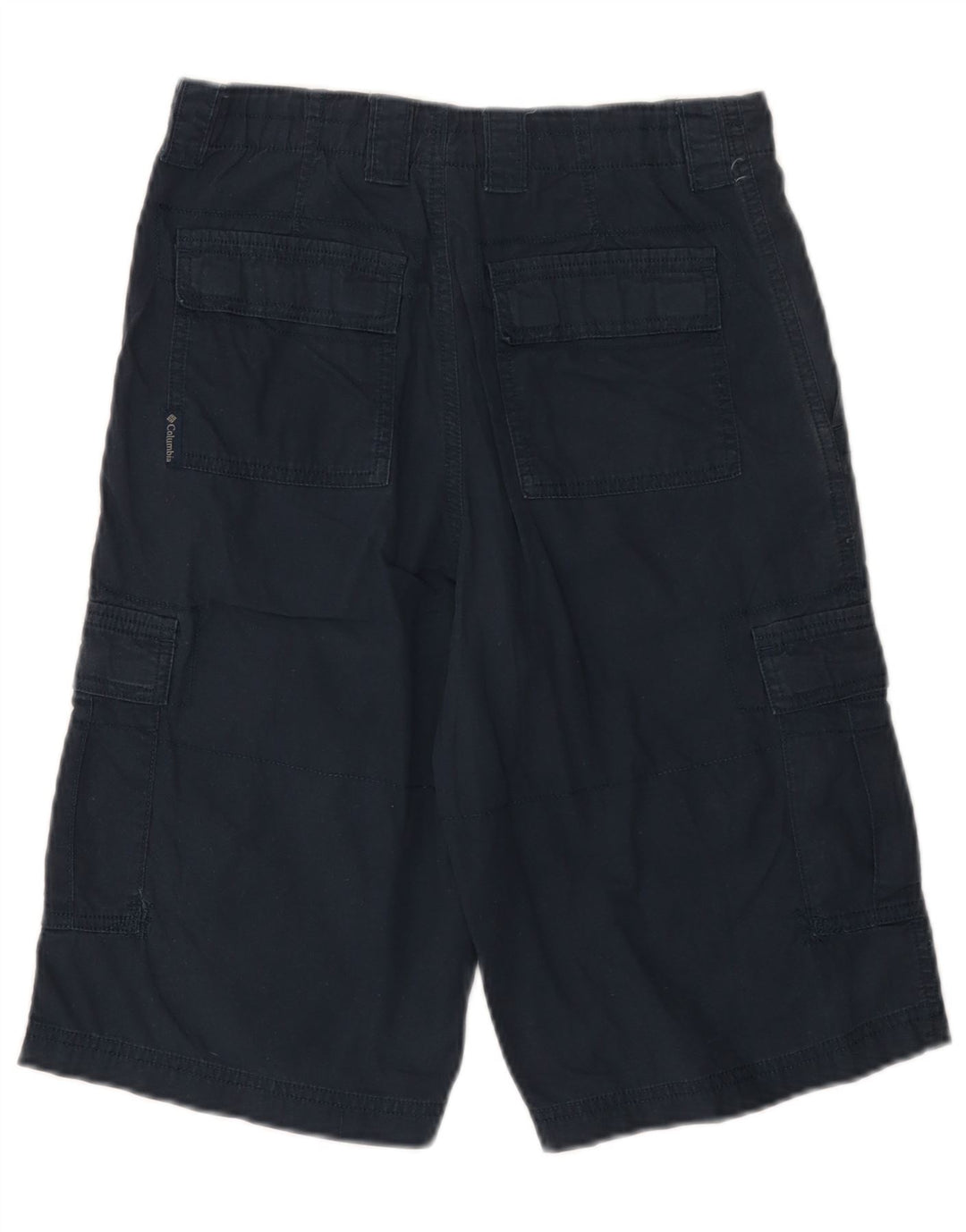 COLUMBIA Boys Cargo σορτς 15-16 ετών W26 Navy Blue Cotton