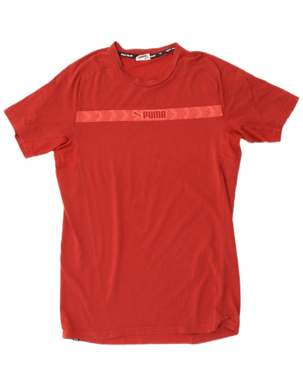 Ανδρικό T-Shirt Puma Top Μικρό κόκκινο