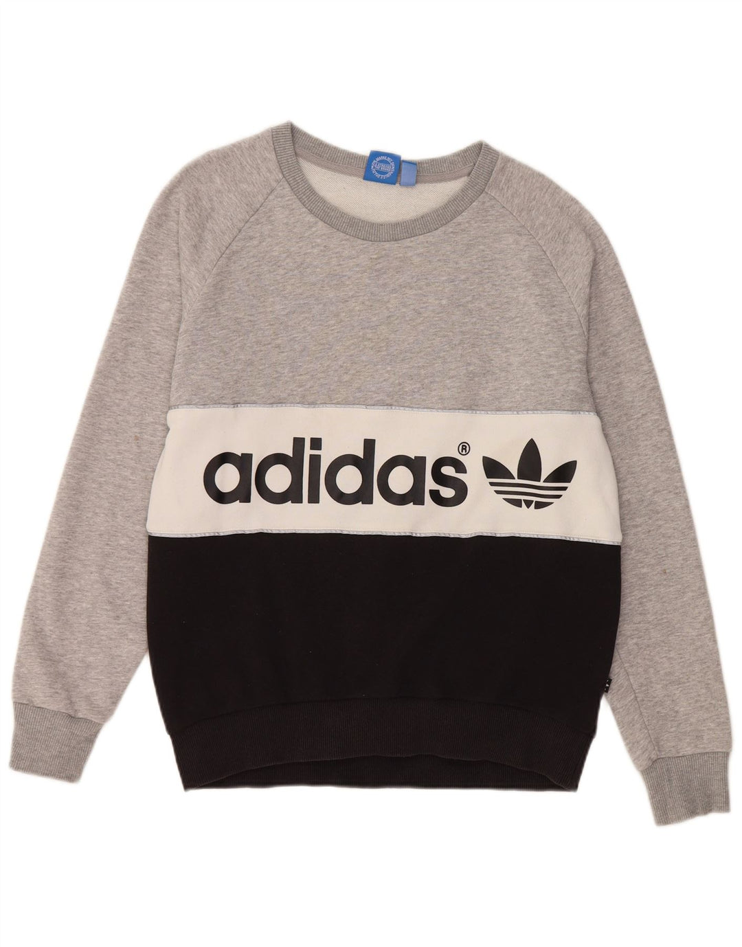 Γυναικεία γραφική φούτερ ADIDAS Jumper UK 10 Small Πολύχρωμη