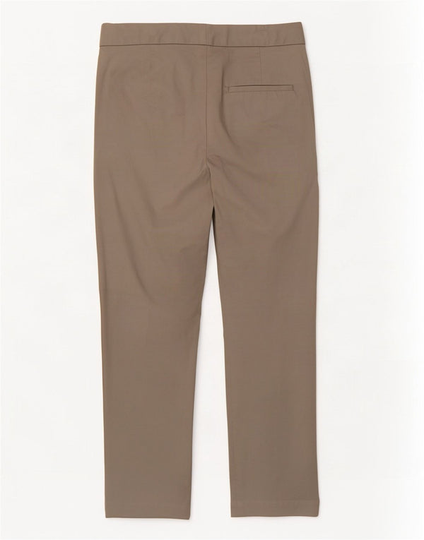 Marks & Spencer Γυναικείο κοστούμι Crop Παντελόνι UK 10 Small W27 L23 Beige βαμβακερό