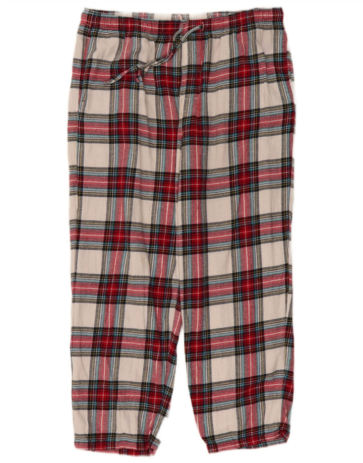 Marks & Spencer Γυναικείο Παντελόνι Chino Μεγάλο W34 L26 Πολύχρωμο Check