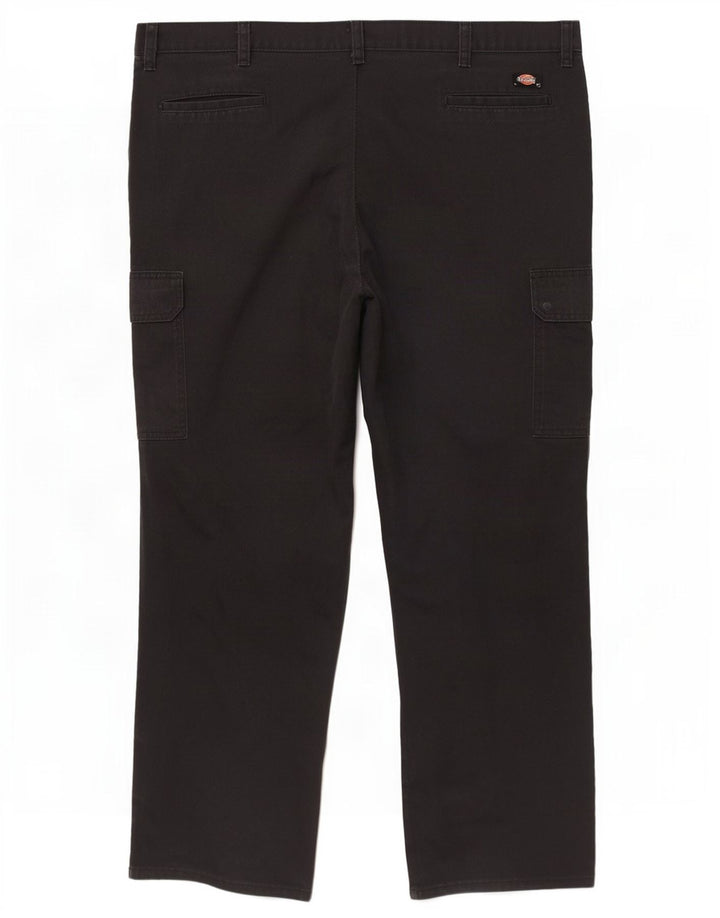 Ανδρικό ίσιο παντελόνι Cargo Dickies W42 L32 Μαύρο πολυεστέρα