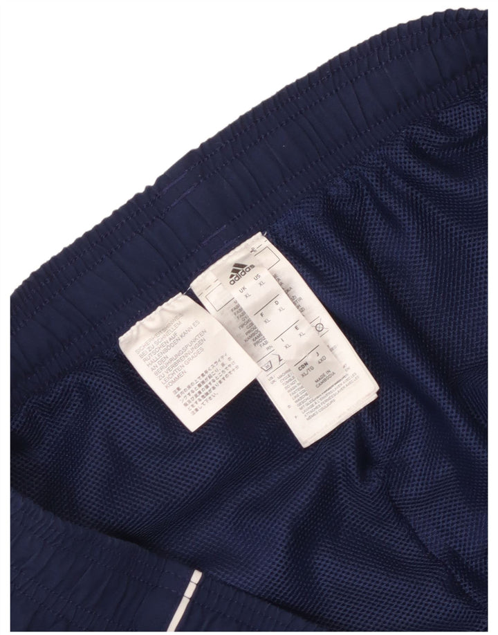 Ανδρική φόρμα Adidas Παντελόνι XL Navy Blue Polyester