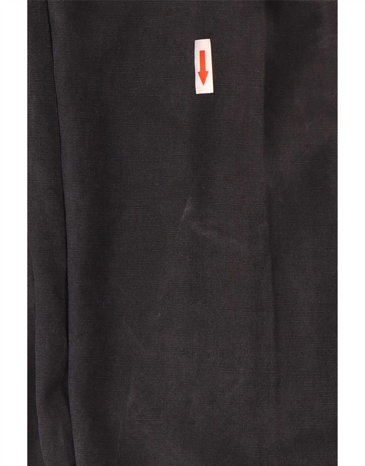 Marks & Spencer Ανδρικό παντελόνι με καρφίτσα W42 L33 Navy Blue Lyocell
