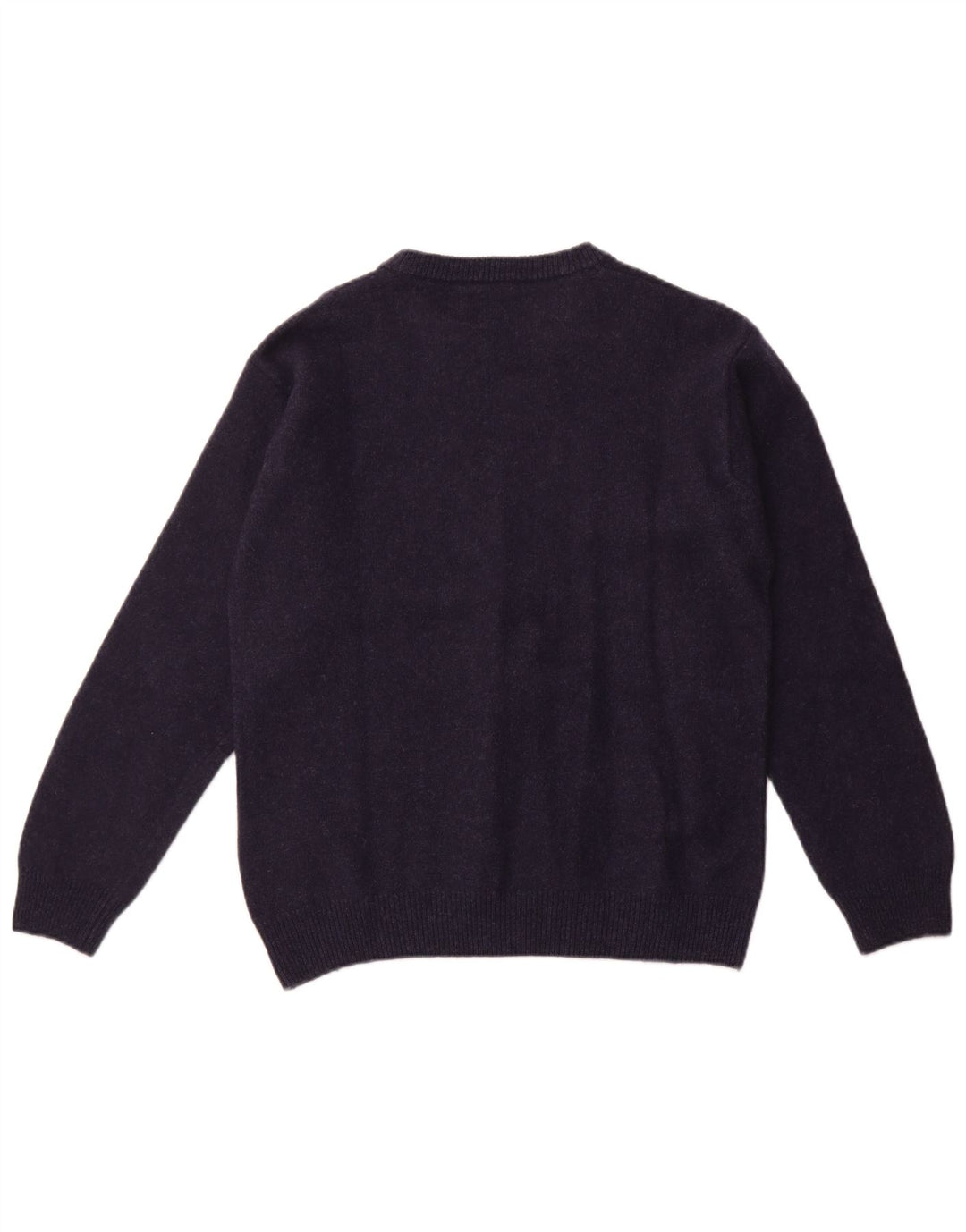 MARLBORO CLASSICS Γυναικείο πουλόβερ με λαιμό σκάφος UK 20 2XL Navy Blue Wool