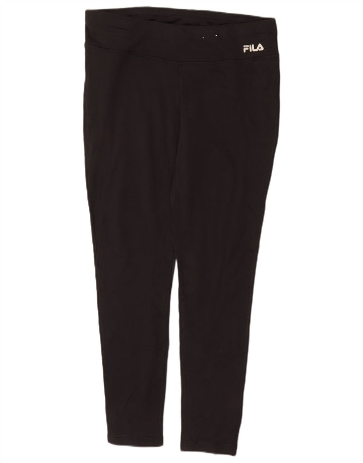 Fila Γυναικείο Κολάν UK 18 XL Μαύρο Πολυεστέρας