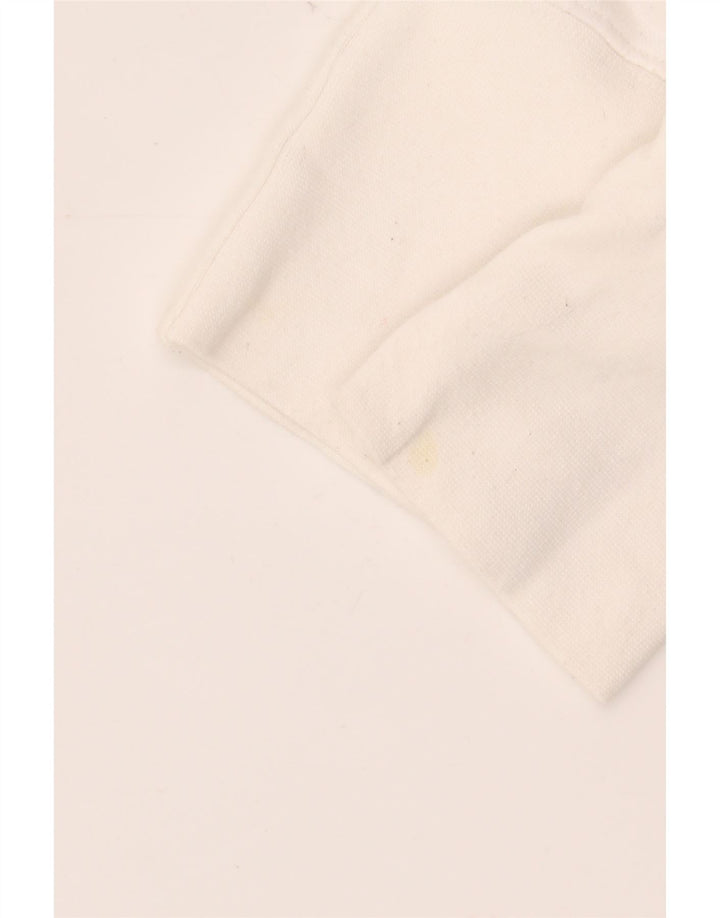 BILLABONG Γυναικείο γραφικό φούτερ Jumper UK 12 Medium White Polyester