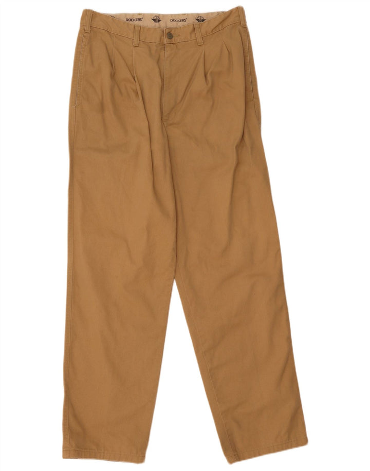 Dockers Ανδρικό παντελόνι Chino με καρφίτσα W32 L31 Καφέ