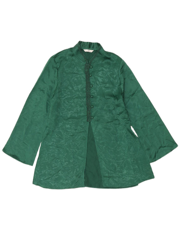 Marks & Spencer Womens St. Michael Cardigan Top UK 12 Medium Green