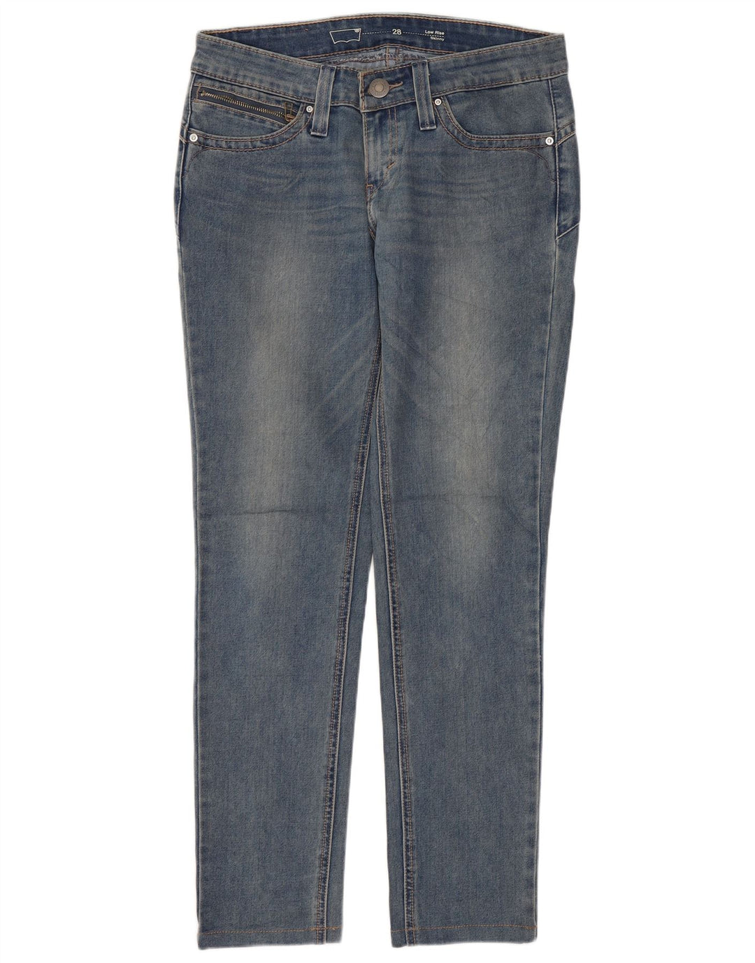 LEVI'S Γυναικείο Skinny Jeans Χαμηλής Μέσης W28 L28 Μπλε