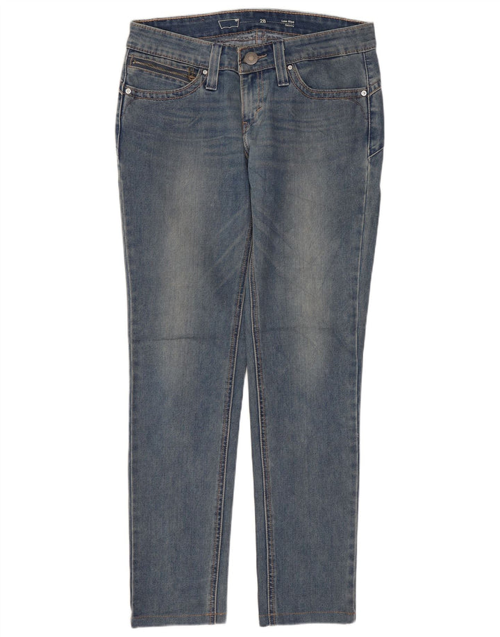 LEVI'S Γυναικείο Skinny Jeans Χαμηλής Μέσης W28 L28 Μπλε