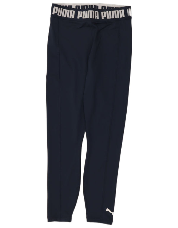 Γυναικεία γραφικά κολάν Puma UK 10 Small Navy Blue