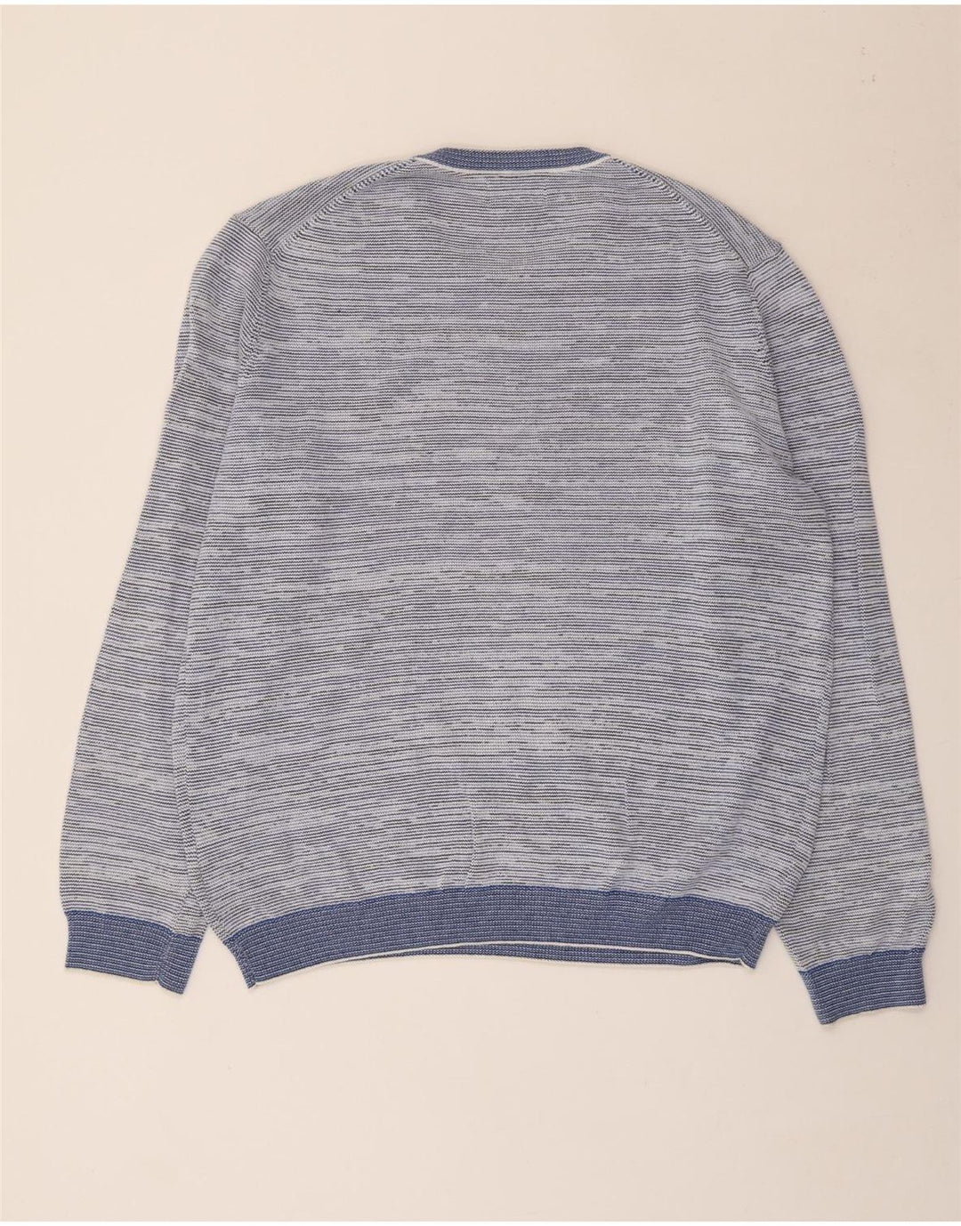 Ανδρικό πουλόβερ Marks & Spencer Blue Harbour Crew Neck Jumper XL Blue Flecked