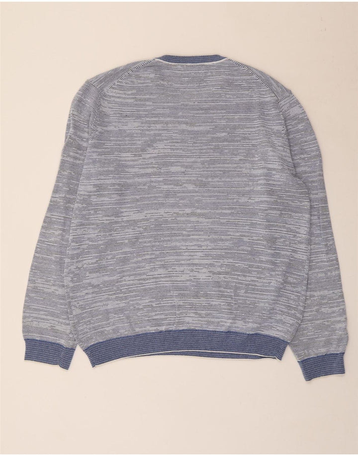 Ανδρικό πουλόβερ Marks & Spencer Blue Harbour Crew Neck Jumper XL Blue Flecked