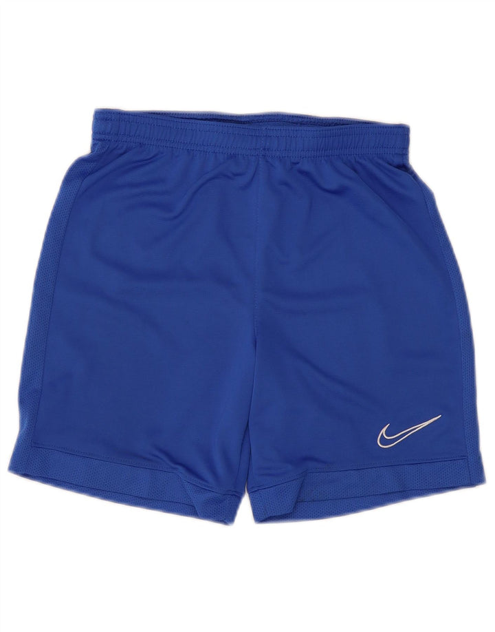 Αθλητικό σορτς Nike Boys Dri Fit 10-11 ετών από μεσαίο μπλε πολυεστέρα