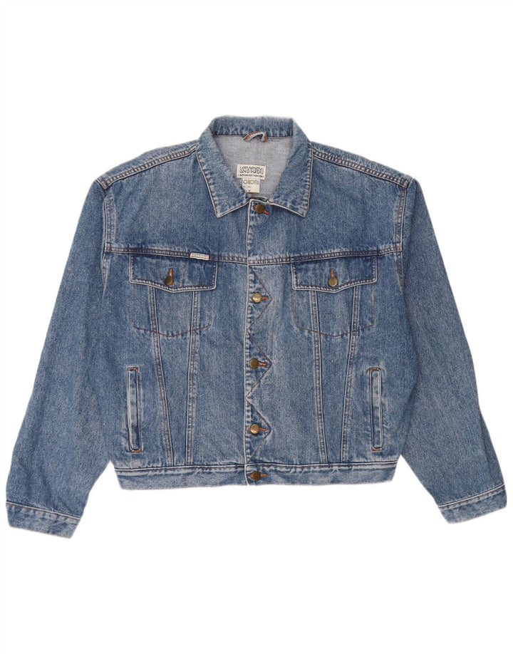 Ανδρικό τζιν μπουφάν Chiori Loose Fit UK 38 Medium Blue Cotton