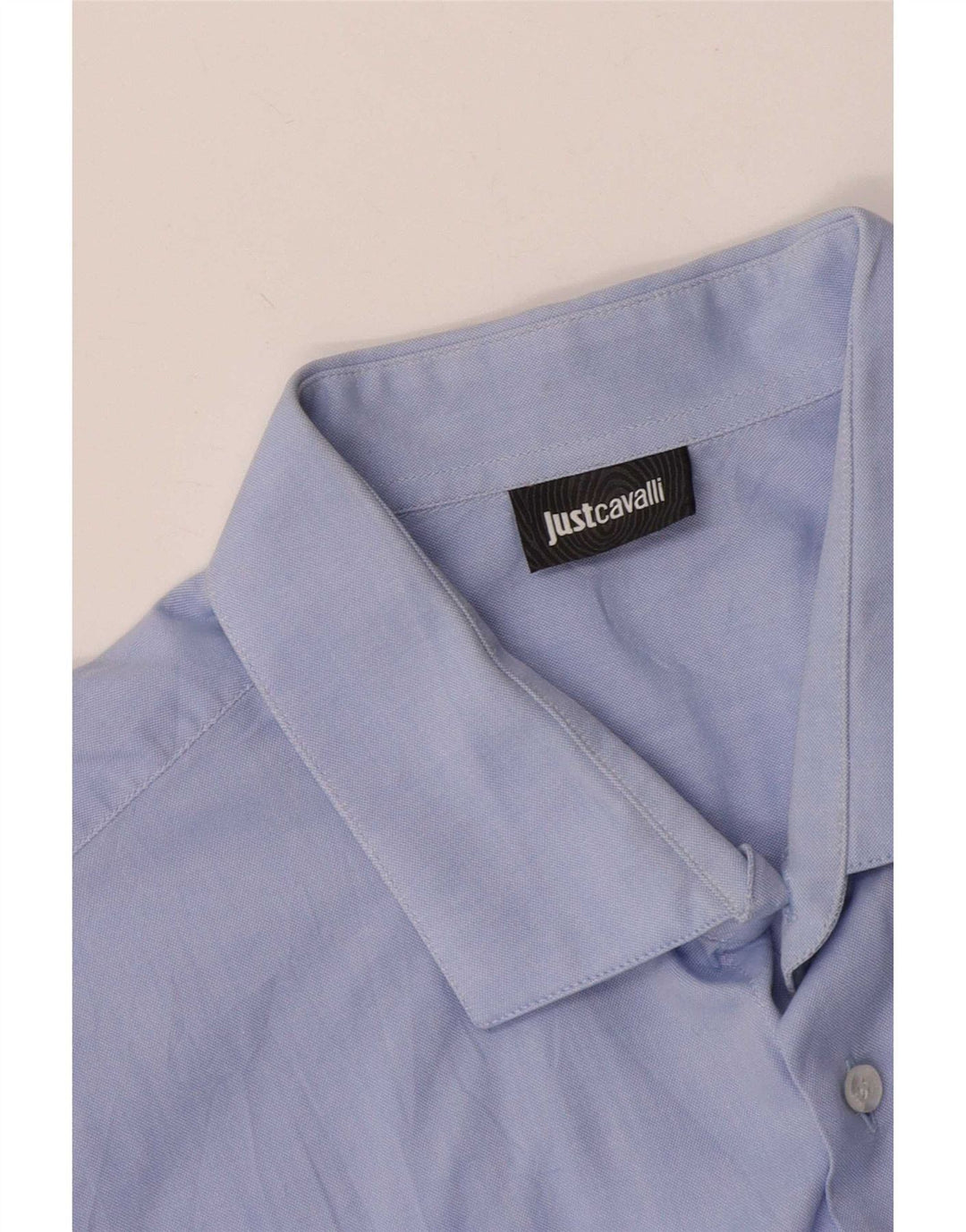Ανδρικό πουκάμισο Just Cavalli Size 45 17 3/4 XL Μπλε