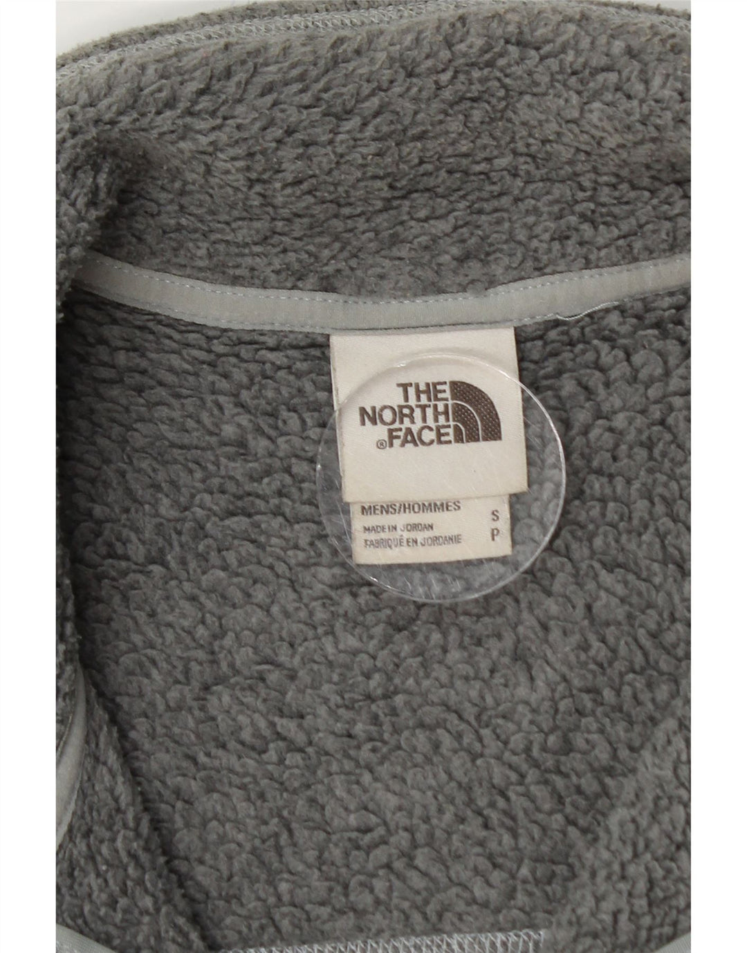 Ανδρική αθλητική φόρμα THE NORTH FACE Τοπ μπουφάν από πολυεστέρα με γκρι φλιτζάνια