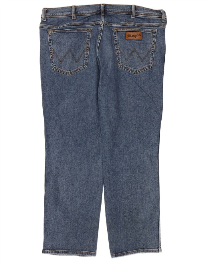 Wrangler Ανδρικό Texas Straight Jeans W44 L30 Μπλε βαμβακερό