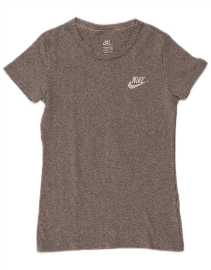 Γυναικείο T-Shirt Nike Top UK 8/10 Small Grey