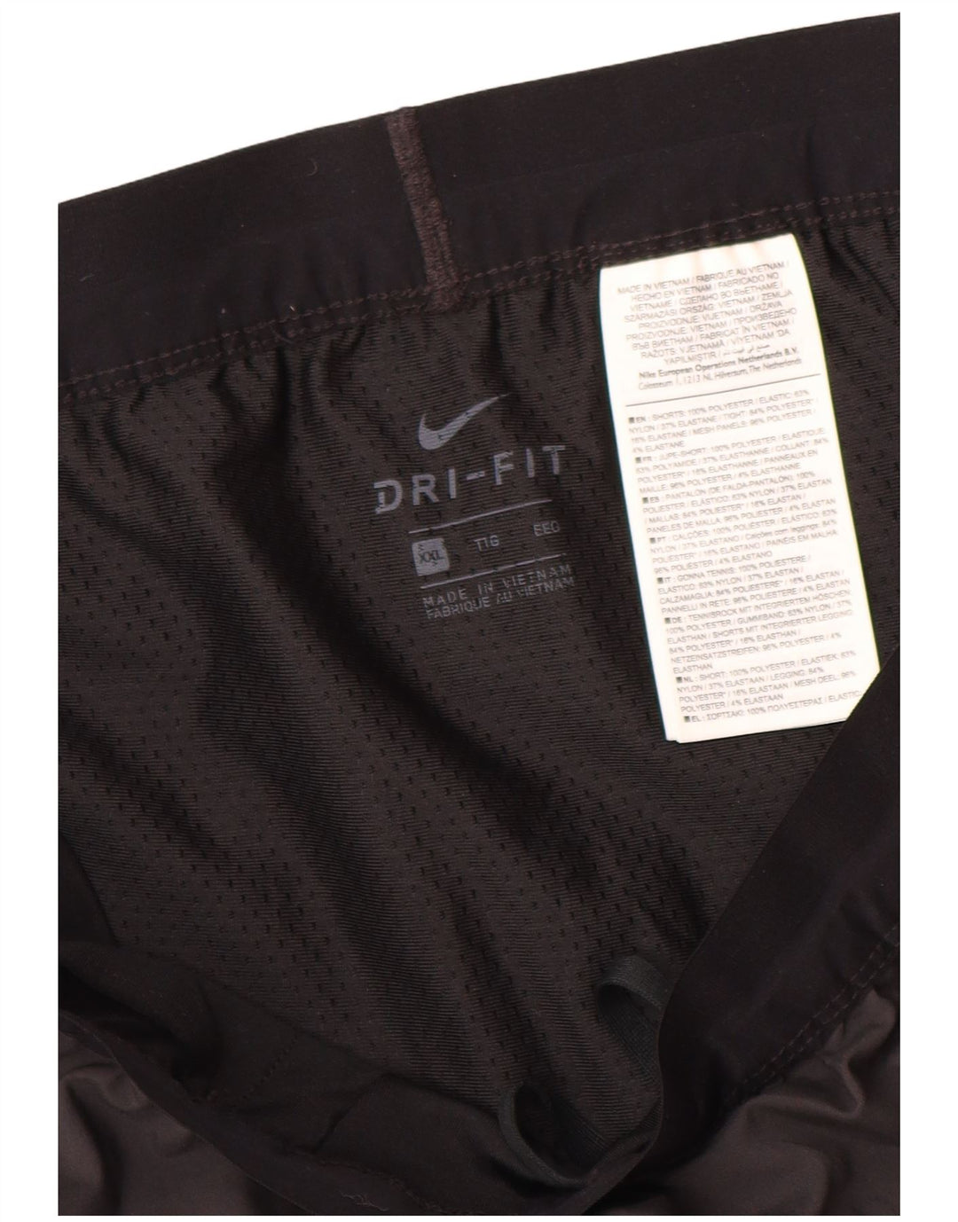 Γυναικείο αθλητικό σορτς Nike Dri Fit UK 20 2XL Γκρι πολυεστέρας