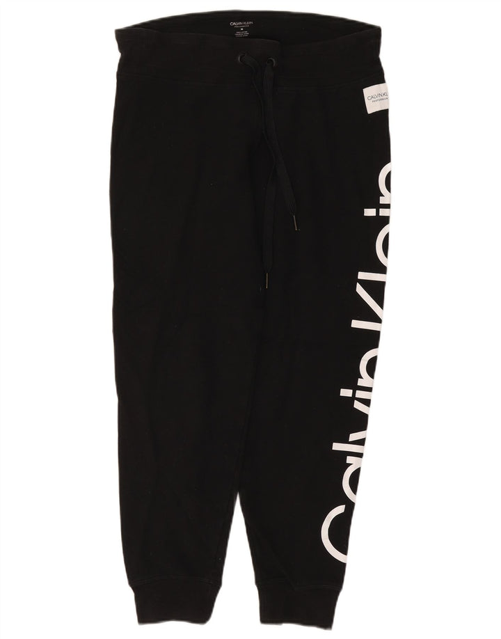 Γυναικεία αθλητική φόρμα CALVIN KLEIN Παντελόνι Joggers UK 14 Medium Black