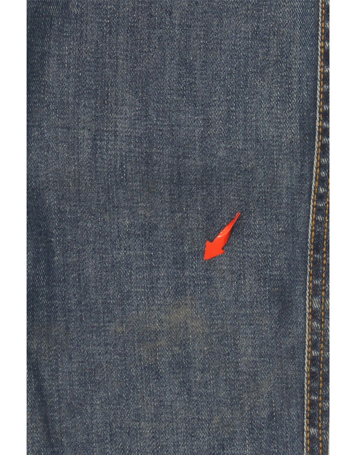 Ανδρικό τζιν WRANGLER ίσιο W34 L34 Μπλε βαμβακερό