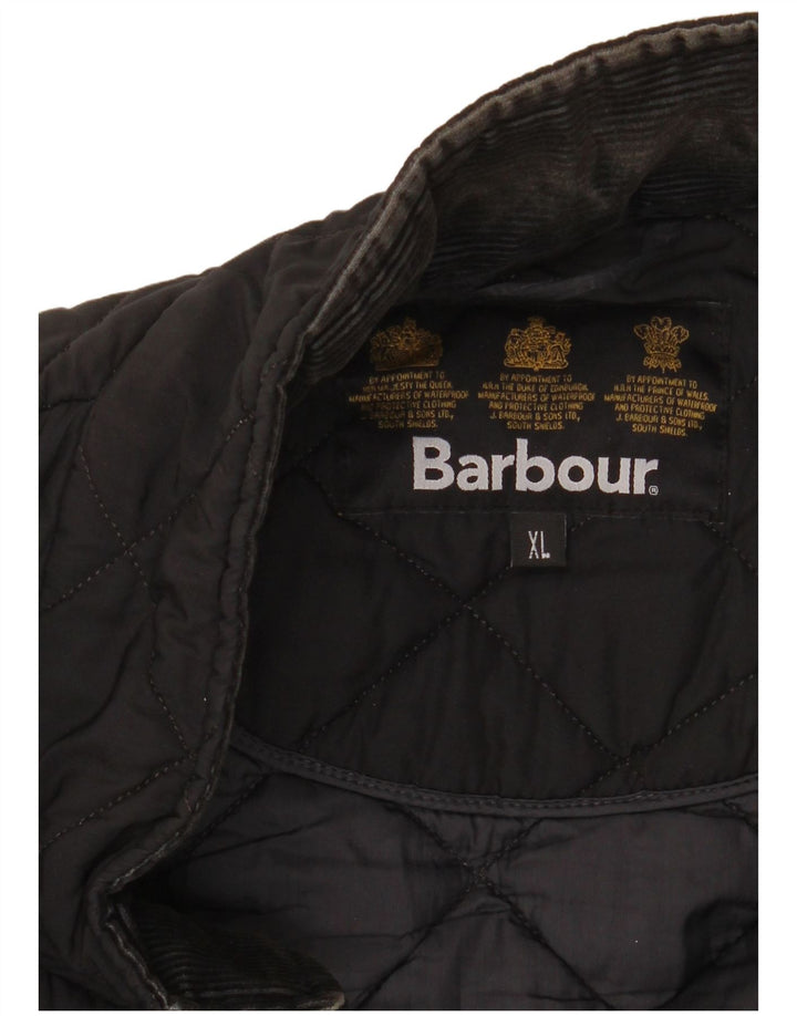 Ανδρικό καπιτονέ μπουφάν Barbour UK 42 XL Μαύρο