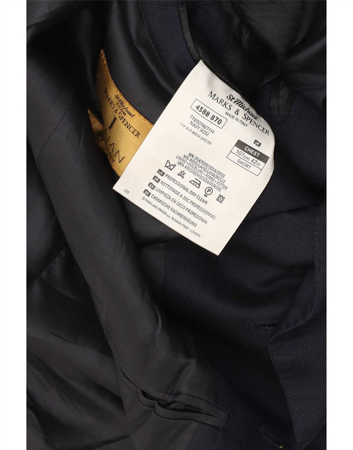Marks & Spencer Ανδρικό μπουφάν St. Michael Blazer UK 42 Large Navy Blue