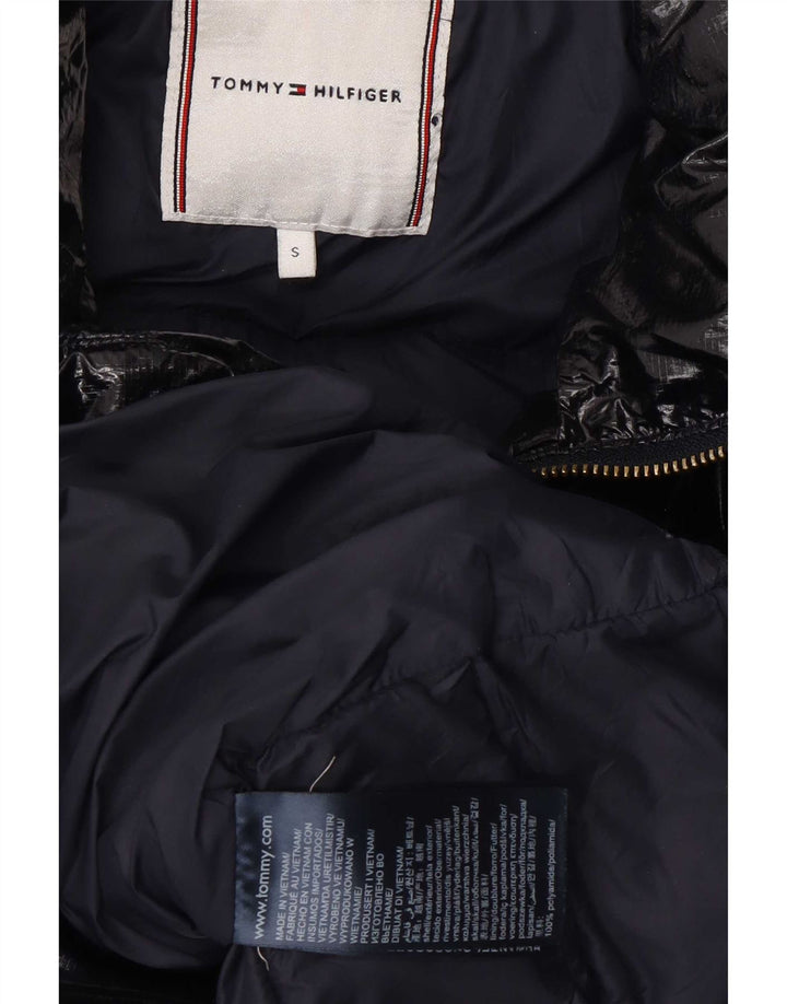 Tommy Hilfiger γυναικείο μπουφάν με επένδυση UK 10 Small Navy Blue Polyamide