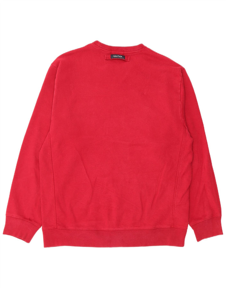 Ανδρικό φούτερ Nautica Jumper XL Κόκκινο βαμβακερό