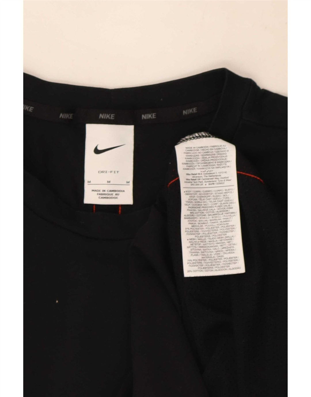 Ανδρικό γραφικό μπλουζάκι Nike, μεσαίο μαύρο χρώμα, βαμβακερό