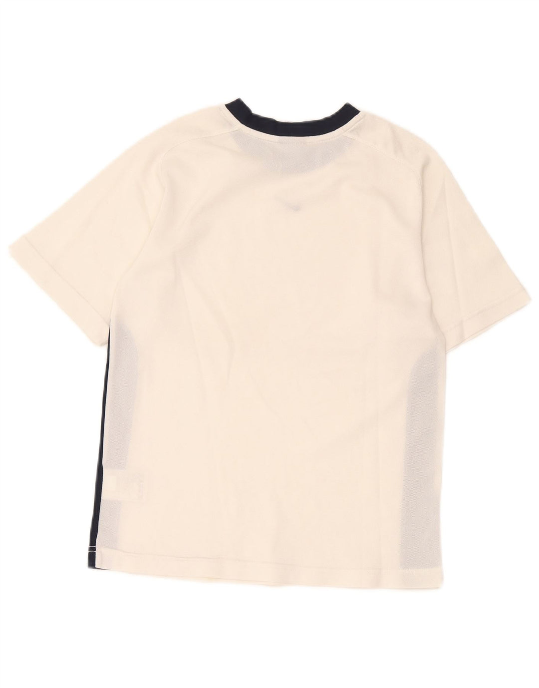 Μπλουζάκι Nike Boys Top 10-11 ετών, μεσαίο λευκό, πολύχρωμο πολυεστέρας