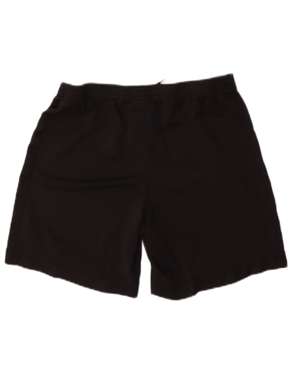 Ανδρικό αθλητικό σορτς Nike Dri Fit, μεγάλο μαύρο πολυεστέρα