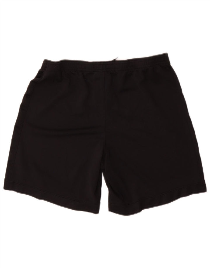 Ανδρικό αθλητικό σορτς Nike Dri Fit, μεγάλο μαύρο πολυεστέρα