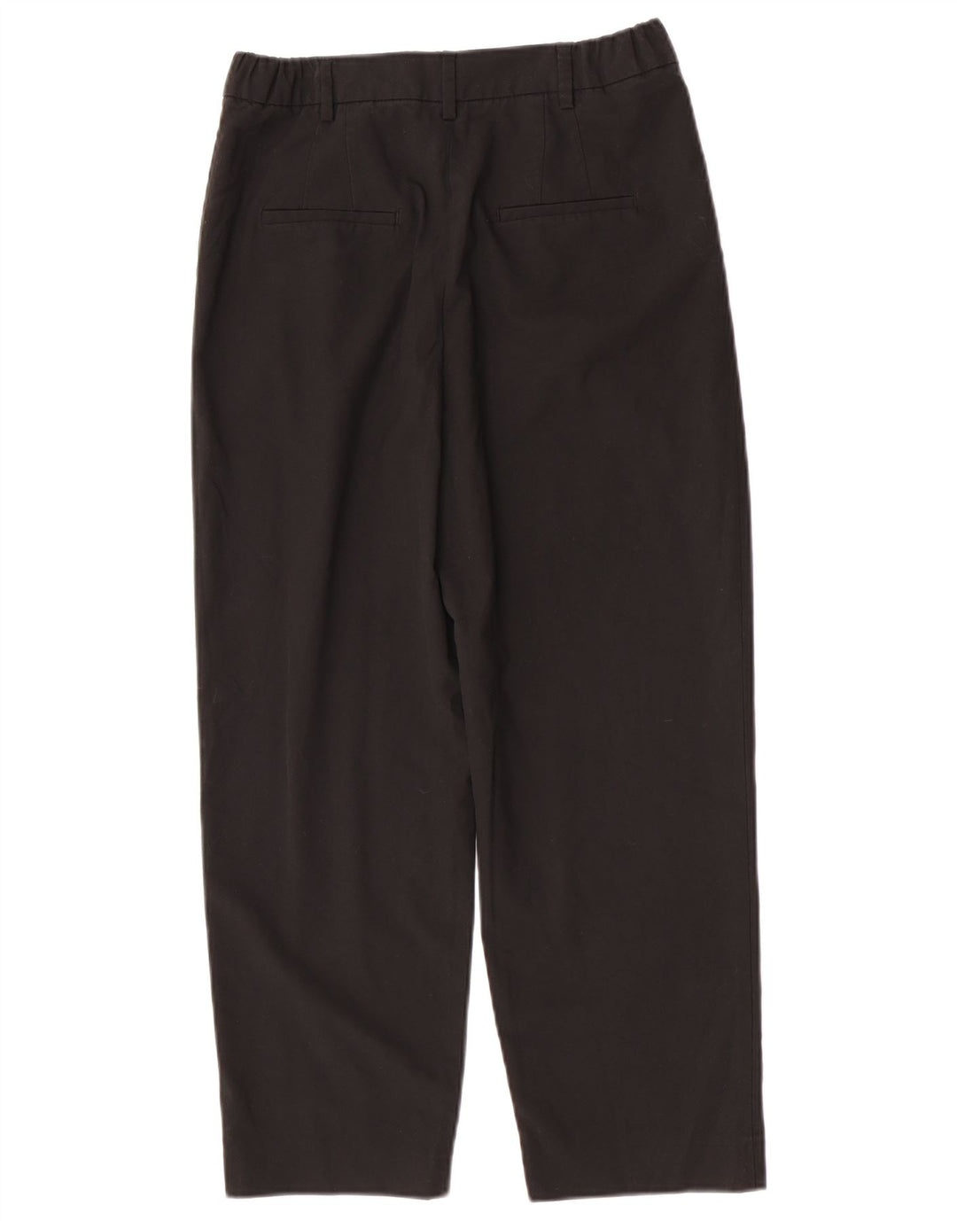 ZARA Γυναικείο Παντελόνι με Καρφωτό Cropped Small W26 L25 Μαύρο