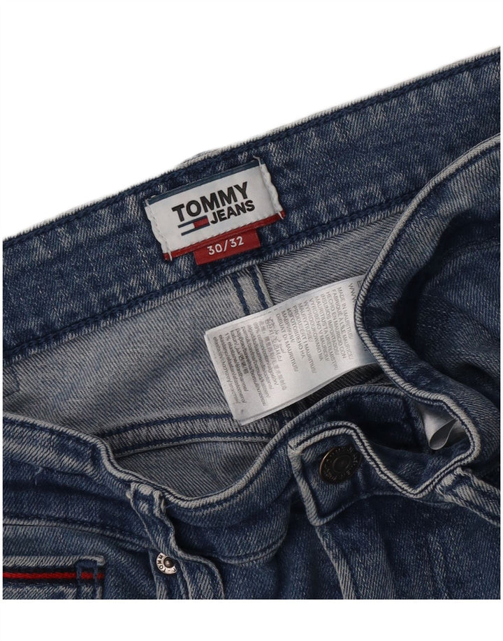 Tommy Hilfiger Ανδρικό Stanton Slim Jeans W30 L32 Μπλε βαμβακερό