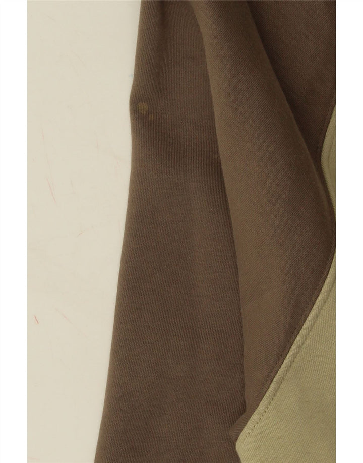 Ανδρικό φούτερ VANS Jumper Medium Khaki Colourblock Βαμβακερό