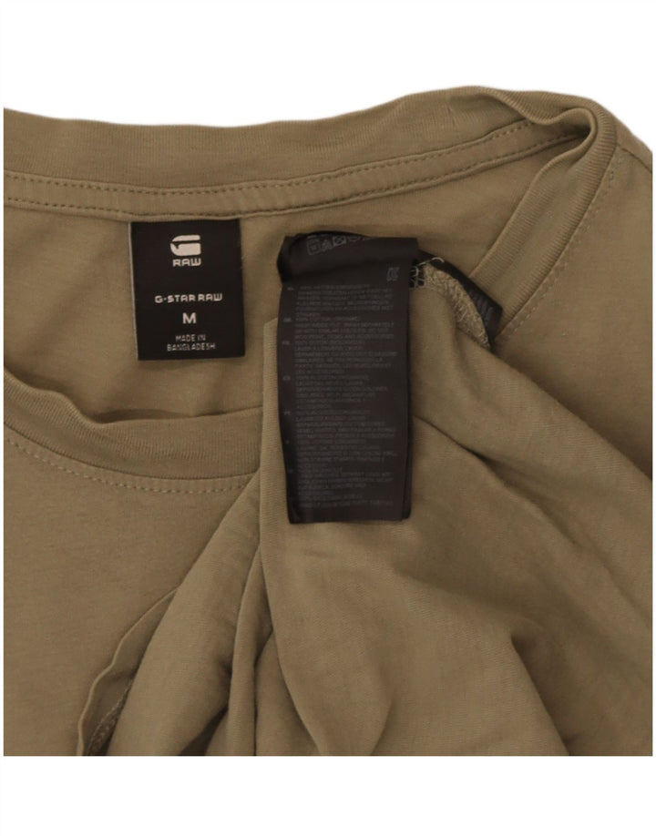 Ανδρικό T-Shirt G-Star Top Medium Khaki Cotton