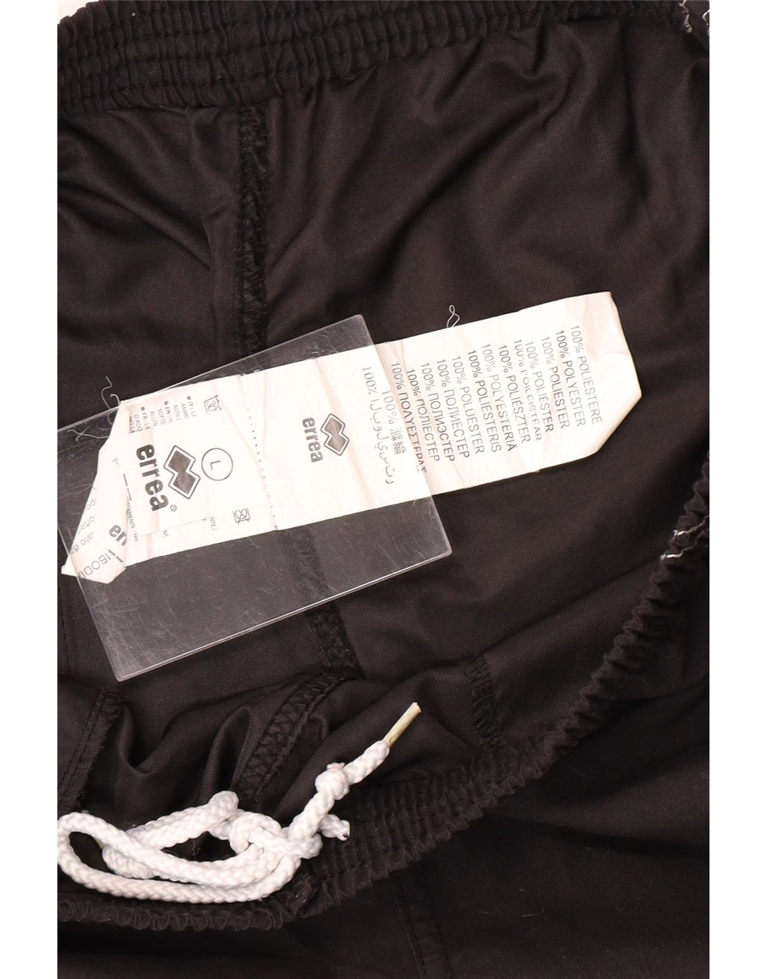 ERREA Mens Sport Shorts Large  Black Polyester