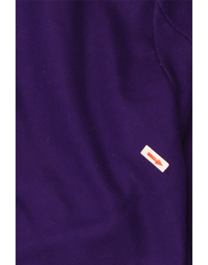 David Benjamin Γυναικείο παλτό με διπλό στήθος US 8 Medium Purple Wool