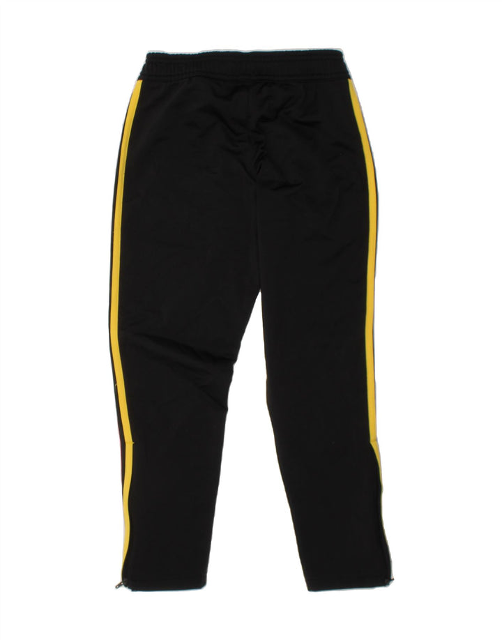 ADIDAS Boys Tracksuit Trousers 7-8 Years  Black Polyester Vintage Adidas and Second-Hand Adidas from Messina Hembry 