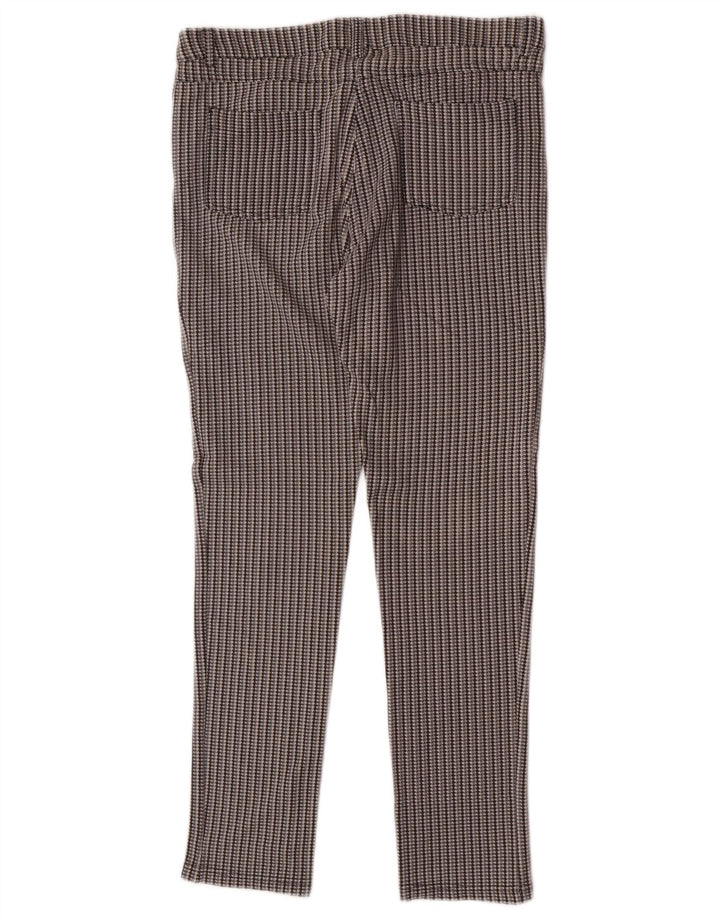 Ellesse Γυναικείο Slim Casual Παντελόνι Medium W30 L28 Grey Houndstooth Viscose