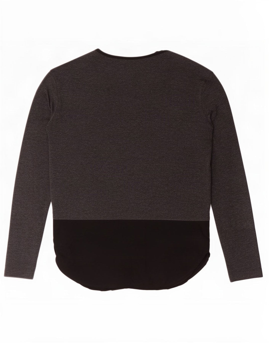 Zara γυναικείο τοπ μακρυμάνικο UK 16 Large Grey Colourblock Polyester