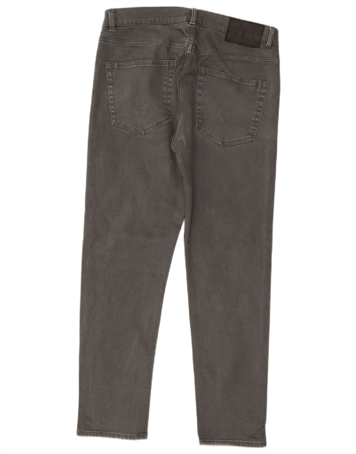Zara Ανδρικό Slim Jeans EU 46 XL W36 L30 Γκρι