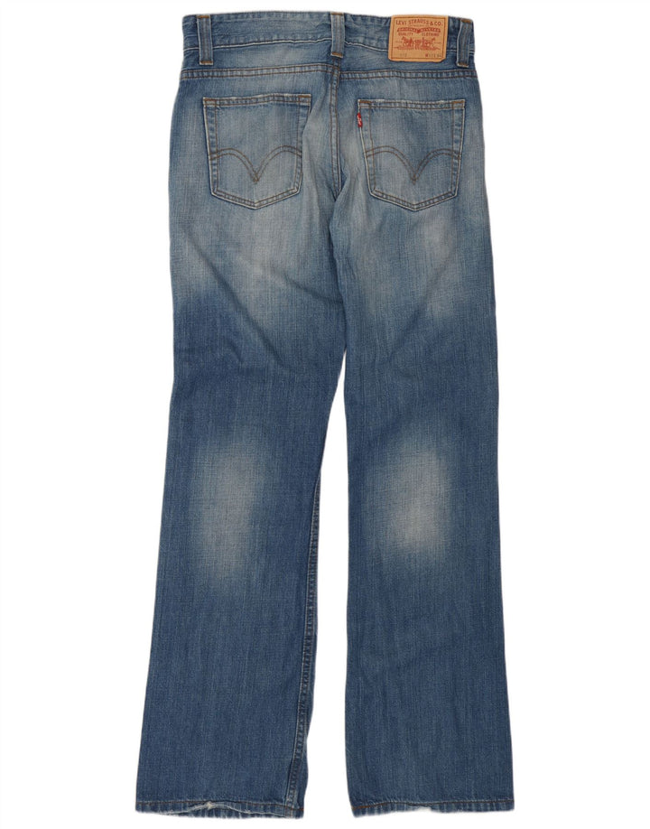 Levi's Mens 514 Bootcut Jeans W32 L34 Μπλε βαμβακερό